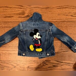 GAP Blue Denim Jacket with Embroidered Detail